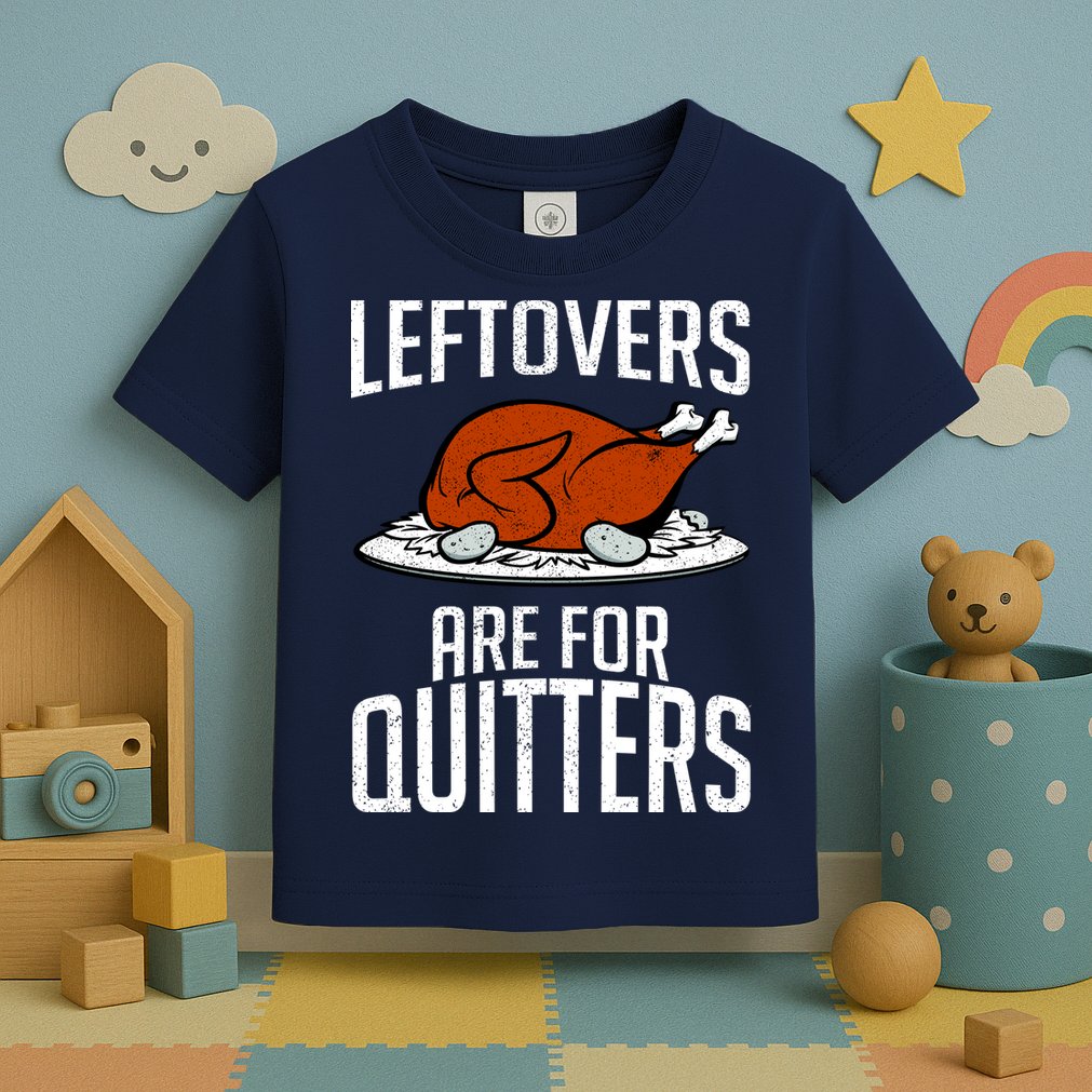 Leftovers Are For Quitters Toddler T-Shirt