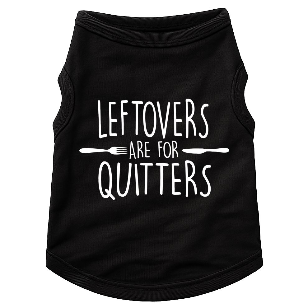 Leftovers Are Fore Quitters Doggie Tank