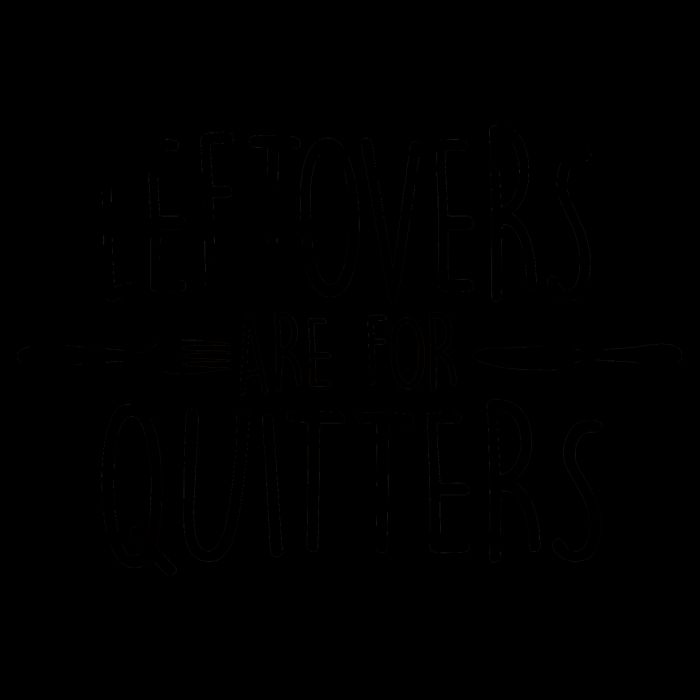 Leftovers Are Fore Quitters 16oz Travel Tumbler