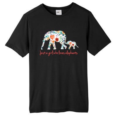 Loves Elephants Gift Great Gift Tall Fusion ChromaSoft Performance T-Shirt