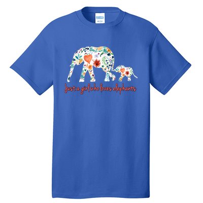 Loves Elephants Gift Great Gift Tall T-Shirt