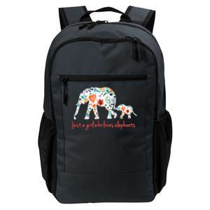 Loves Elephants Gift Great Gift Daily Commute Backpack