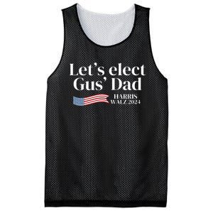 Lets Elect Gus Dad For Harris Walz 2024 Election Mesh Reversible Basketball Jersey Tank