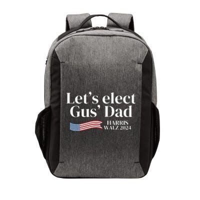 Lets Elect Gus Dad For Harris Walz 2024 Election Vector Backpack