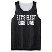 Lets Elect Gus Dad Harris Walz 2024 Election Mesh Reversible Basketball Jersey Tank