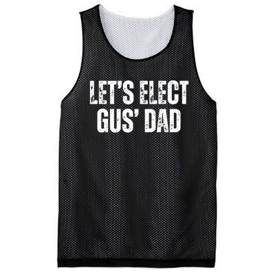 Lets Elect Gus Dad Harris Walz 2024 Election Mesh Reversible Basketball Jersey Tank