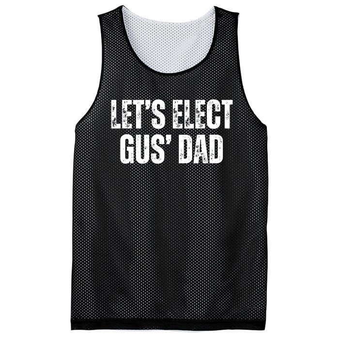 Lets Elect Gus Dad Harris Walz 2024 Election Mesh Reversible Basketball Jersey Tank