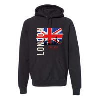 London England Great Britain Europe Premium Hoodie