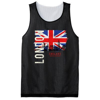 London England Great Britain Europe Mesh Reversible Basketball Jersey Tank