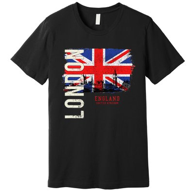 London England Great Britain Europe Premium T-Shirt