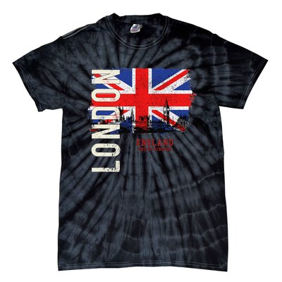 London England Great Britain Europe Tie-Dye T-Shirt