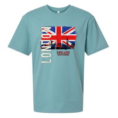 London England Great Britain Europe Sueded Cloud Jersey T-Shirt