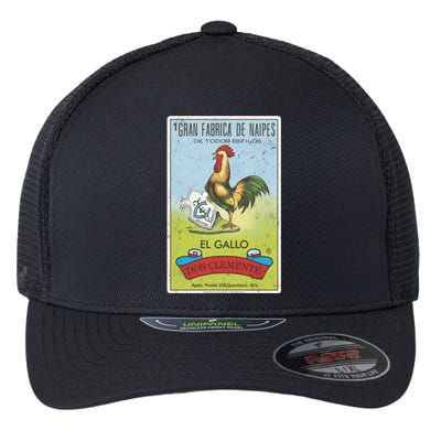 Loteria El Gallo Don Clete Tarot Card Poster Gift Flexfit Unipanel Trucker Cap