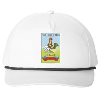 Loteria El Gallo Don Clete Tarot Card Poster Gift Snapback Five-Panel Rope Hat