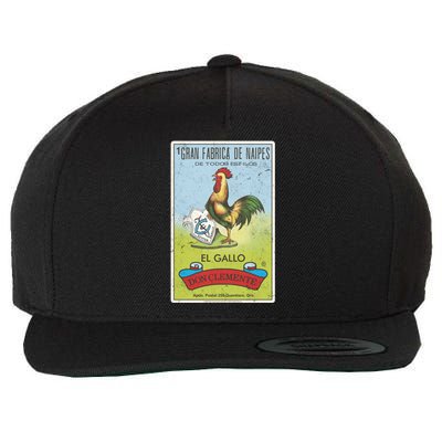 Loteria El Gallo Don Clete Tarot Card Poster Gift Wool Snapback Cap