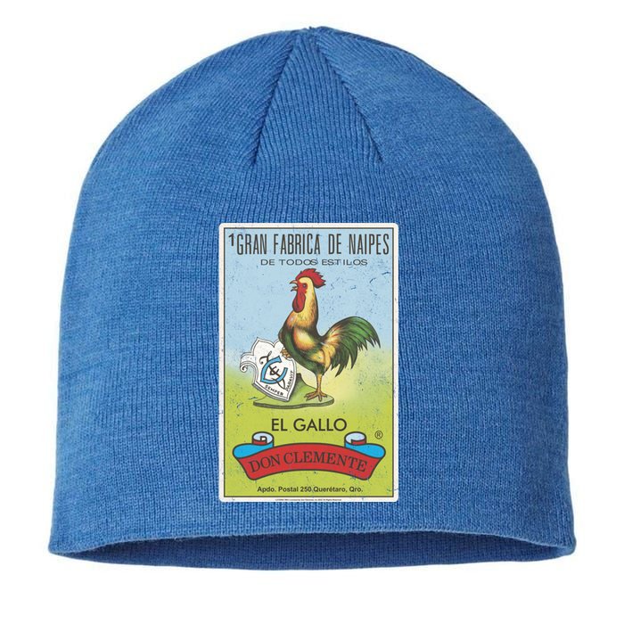 Loteria El Gallo Don Clete Tarot Card Poster Gift Sustainable Beanie