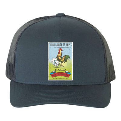 Loteria El Gallo Don Clete Tarot Card Poster Gift Yupoong Adult 5-Panel Trucker Hat