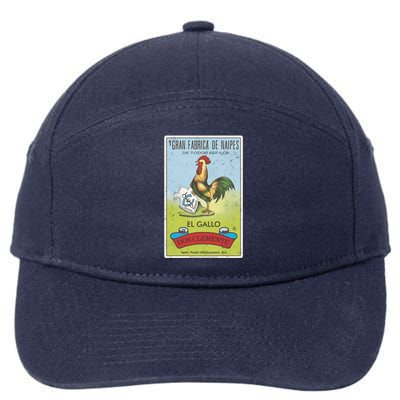 Loteria El Gallo Don Clete Tarot Card Poster Gift 7-Panel Snapback Hat