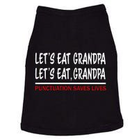 LetS Eat Grandpa Punctuation Marks Save Lives Doggie Tank