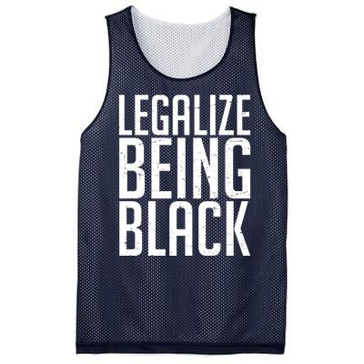 Legalize Being Black BLM Black Lives Matter Mesh Reversible Basketball Jersey Tank