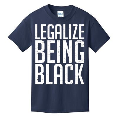 Legalize Being Black BLM Black Lives Matter Kids T-Shirt