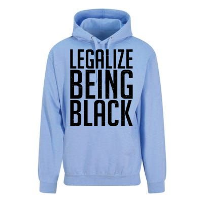 Legalize Being Black BLM Black Lives Matter Unisex Surf Hoodie