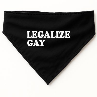 Legalize Gay USA-Made Doggie Bandana
