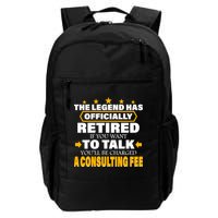 Legend Has Retired Be Charged A Consulting Fee Backpack
