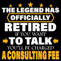 Legend Has Retired Be Charged A Consulting Fee Backpack
