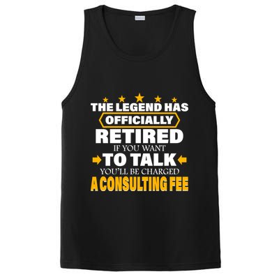 Legend Has Retired Be Charged A Consulting Fee PosiCharge Competitor Tank