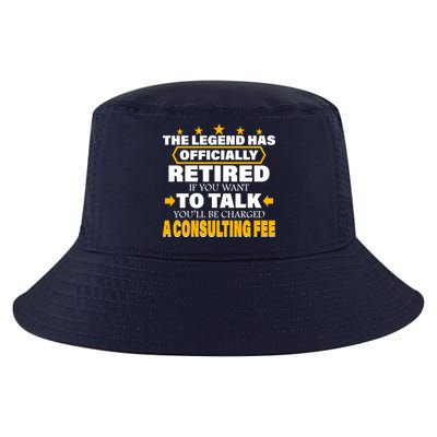 Legend Has Retired Be Charged A Consulting Fee Cool Comfort Performance Bucket Hat