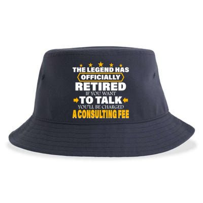 Legend Has Retired Be Charged A Consulting Fee Sustainable Bucket Hat