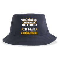 Legend Has Retired Be Charged A Consulting Fee Sustainable Bucket Hat