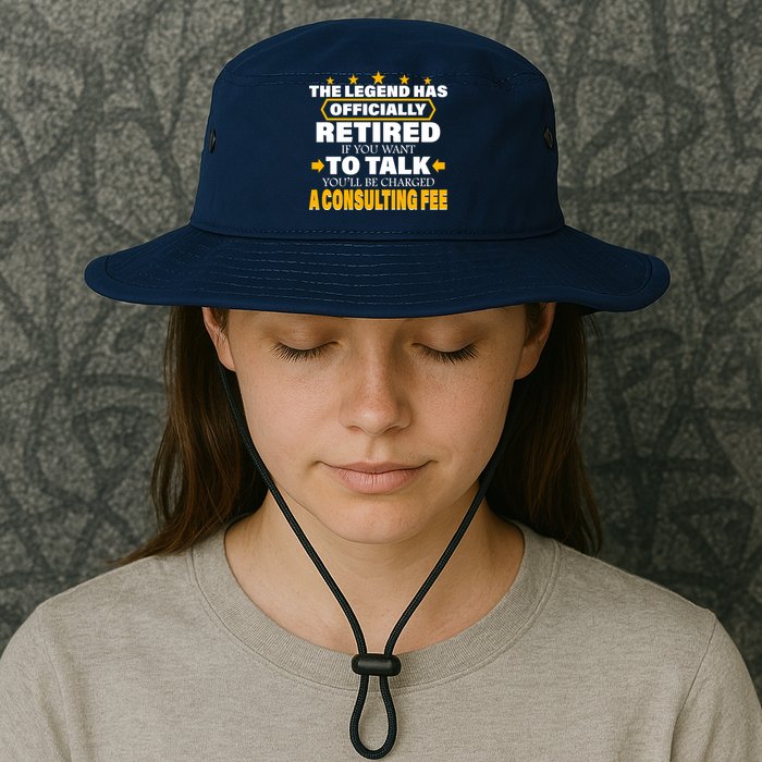 Legend Has Retired Be Charged A Consulting Fee Bucket Hat