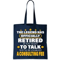 Legend Has Retired Be Charged A Consulting Fee Bag