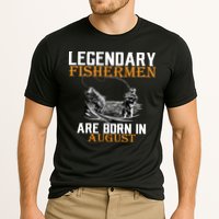 Legendary Fisherman Are Born In August Cooling Performance Crew T-Shirt