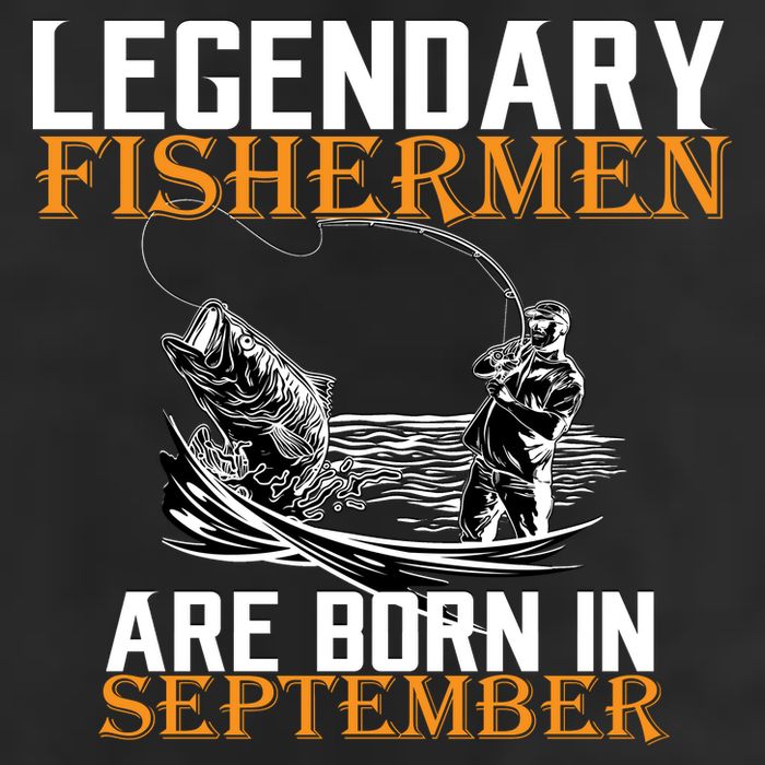 Legendary Fisherman Are Born In September  Adult Drive Performance Visor