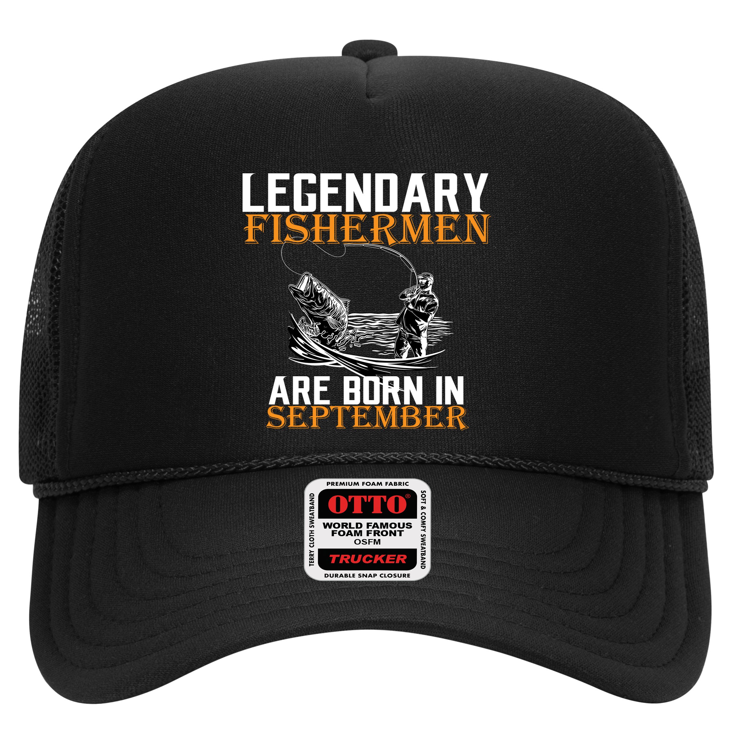 Legendary Fisherman Are Born In September  Hat
