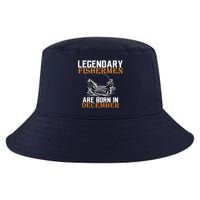 Legendary Fishermen Are Born In December Cool Comfort Performance Bucket Hat