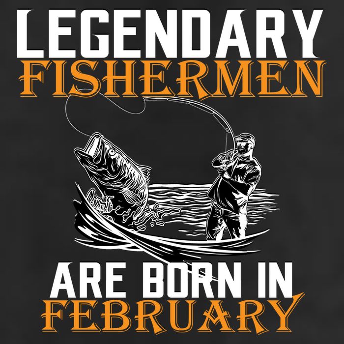 Legendary Fishermen Are Born In February  Adult Drive Performance Visor