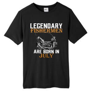 Legendary Fishermen Are Born In July Tall Fusion ChromaSoft Performance T-Shirt