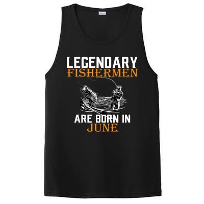 Legendary Fishermen Are Born In June PosiCharge Competitor Tank