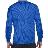 Legendary Fishermen Are Born In November  Tie-Dye Long Sleeve Shirt
