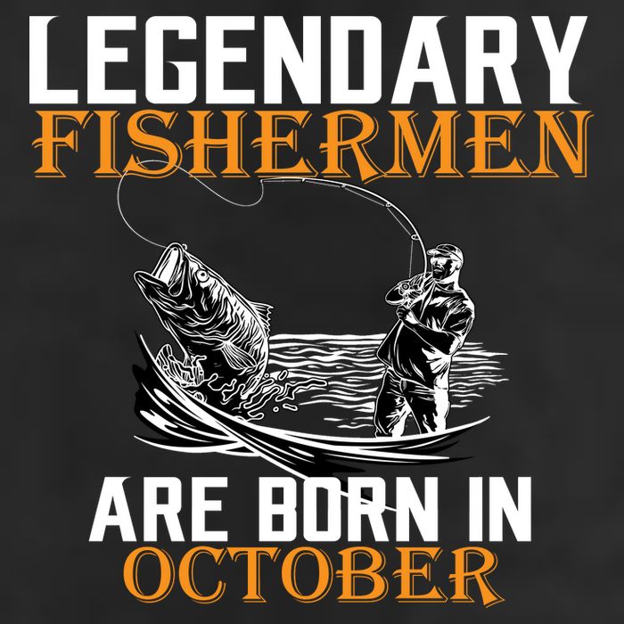 Legendary Fishermen Are Born In October Adult Drive Performance Visor