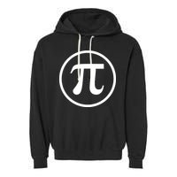 Legendary PI Day 3.14 Circle Logo Garment-Dyed Fleece Hoodie