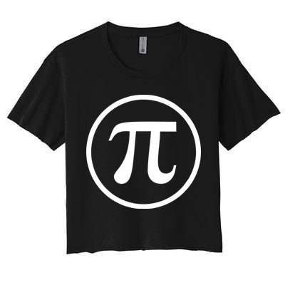 Legendary PI Day 3.14 Circle Logo Crop Top