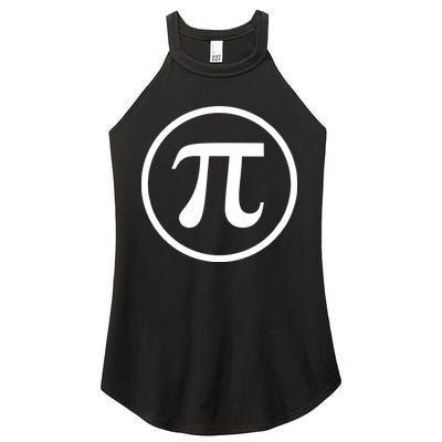Legendary PI Day 3.14 Circle Logo Women's Perfect Tri Rocker Tank