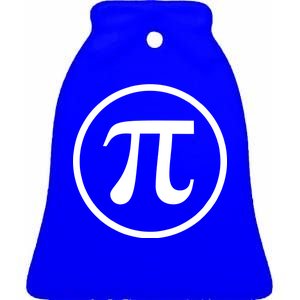 Legendary PI Day 3.14 Circle Logo Ceramic Bell Ornament