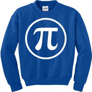 Legendary PI Day 3.14 Circle Logo Kids Sweatshirt