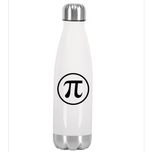 Legendary PI Day 3.14 Circle Logo Stainless Steel Insulated Water Bottle